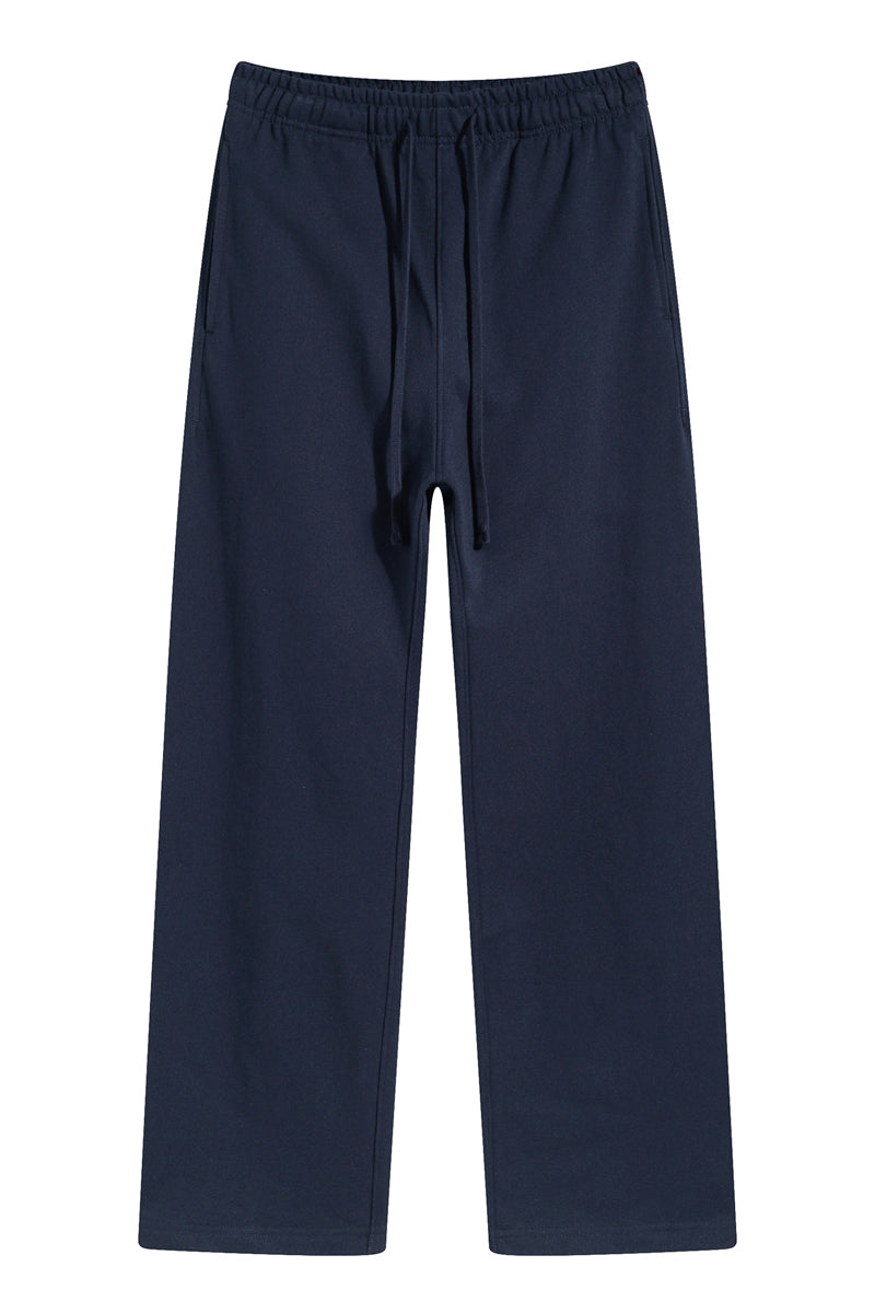 Ultra-Soft 430GSM French Terry Solid Color Sweatpants – Durable Everyday Comfort