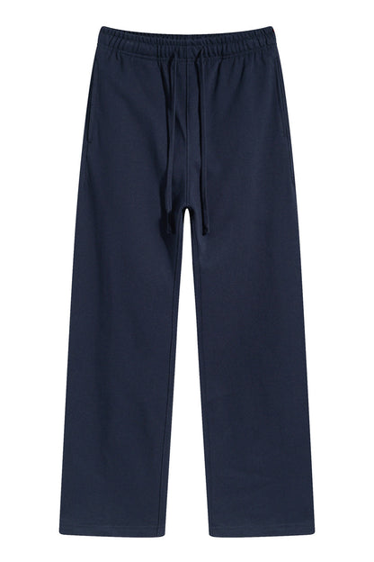 Ultra-Soft 430GSM French Terry Solid Color Sweatpants – Durable Everyday Comfort