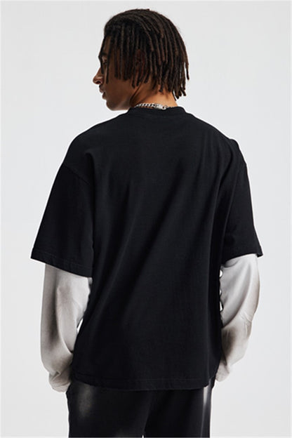 275GSM Washed Double-Layer Long-Sleeve Shirt