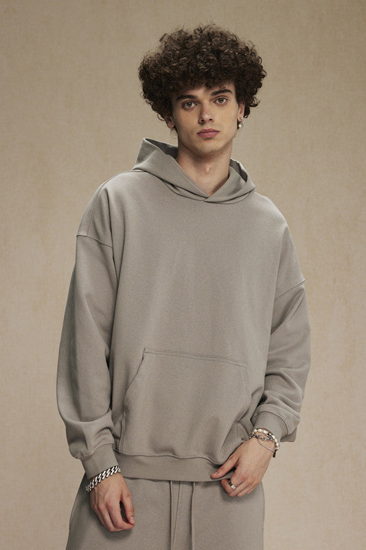 Ultra-Soft 430GSM French Terry Solid Color Hoodie