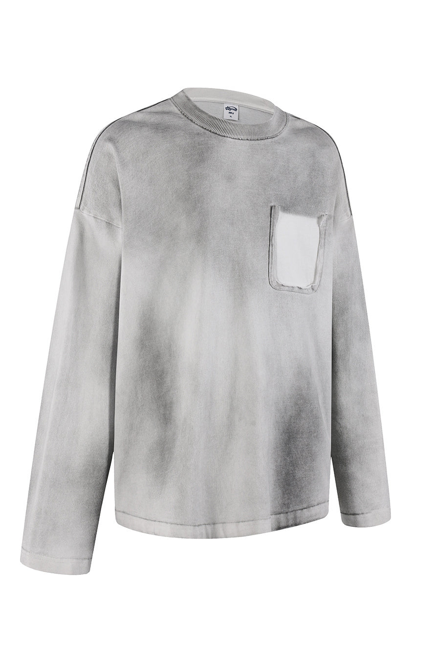 Premium 325GSM Spray-Washed Long-Sleeve Shirt