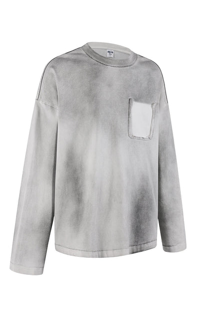 Premium 325GSM Spray-Washed Long-Sleeve Shirt