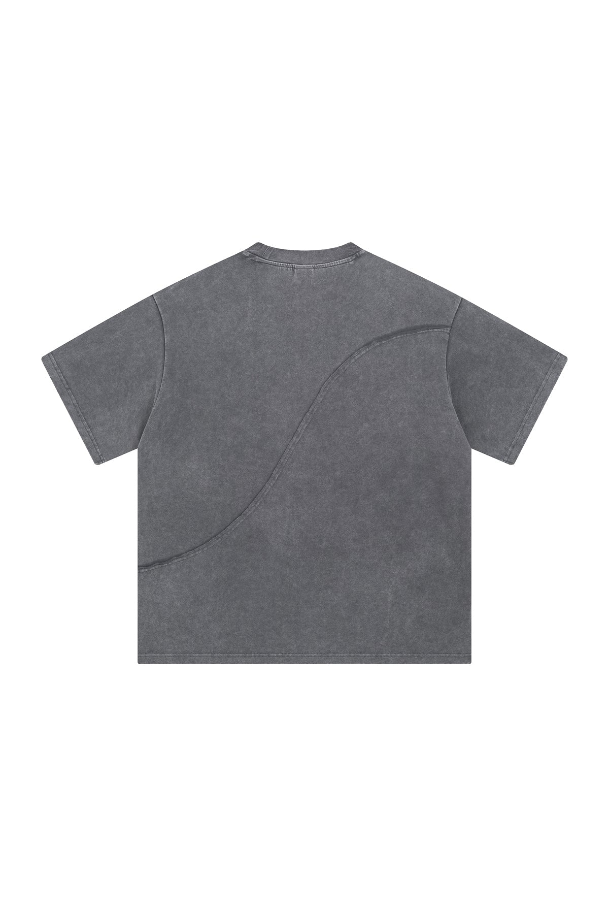 Heavyweight 275GSM Spliced Washed-Out Tee