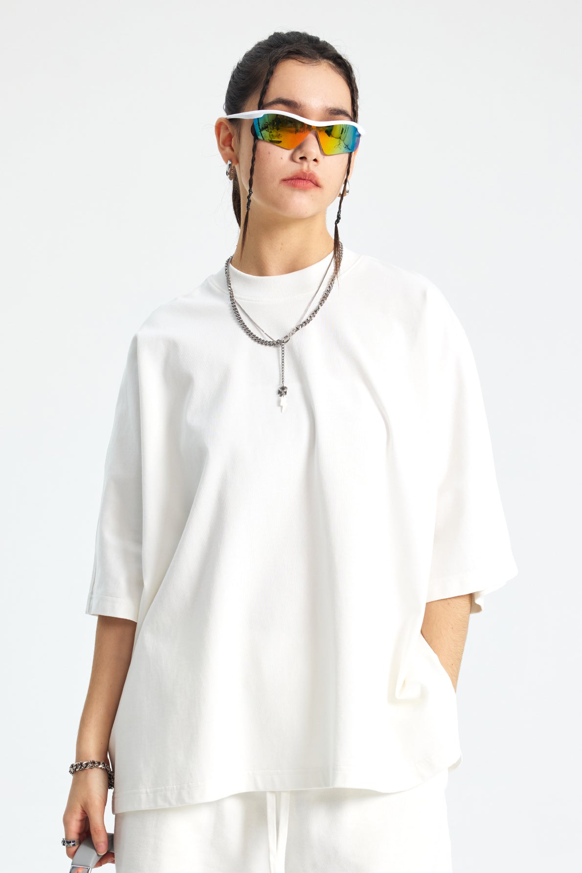 275GSM Solid Color Boxy Tee - Premium Heavyweight Tee