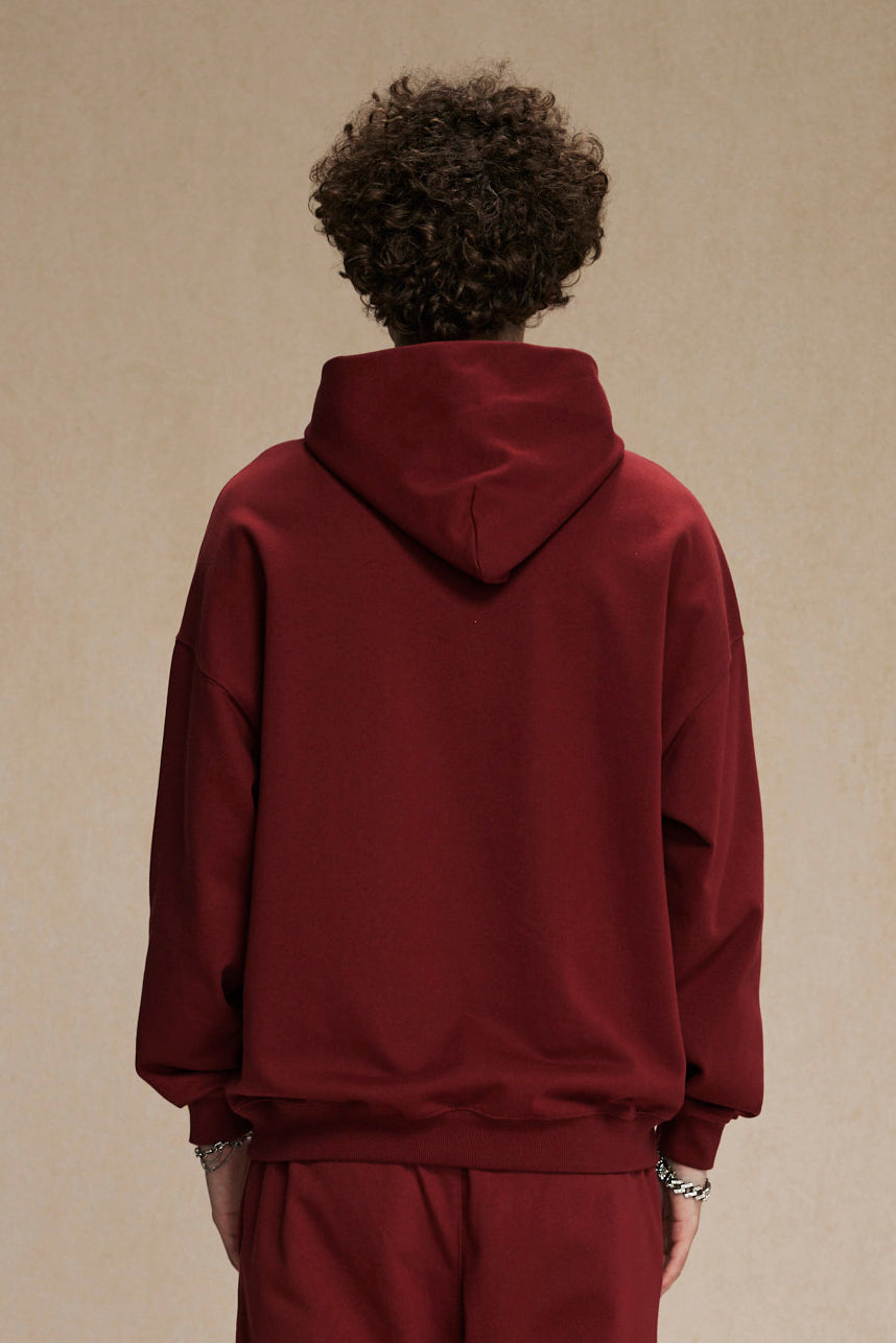 Premium 430GSM French Terry Hoodie – Solid Color