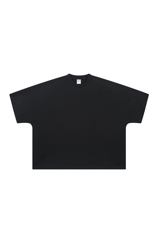 Heavyweight 275GSM Solid-Color Boxy Tee - Comfortable, Modern Fit