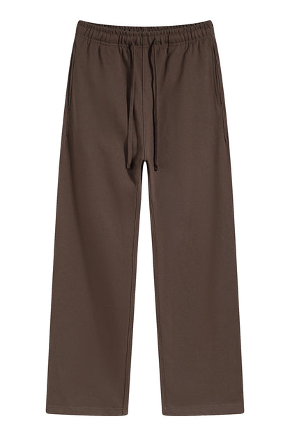 Ultra-Soft 430GSM French Terry Solid Color Sweatpants – Durable Everyday Comfort