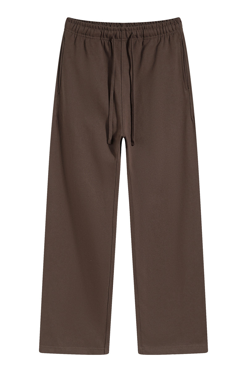 Premium 430GSM French Terry Solid-Color Sweatpants