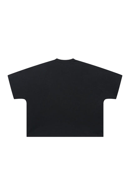 275GSM Solid Color Boxy Tee - Premium Heavyweight Tee