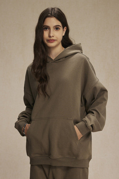 Ultra-Soft 430GSM French Terry Solid Color Hoodie