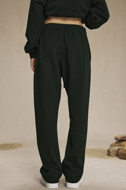 Premium 430GSM French Terry Solid-Color Sweatpants