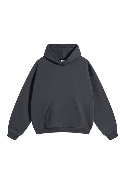 Premium 430GSM French Terry Hoodie – Solid Color