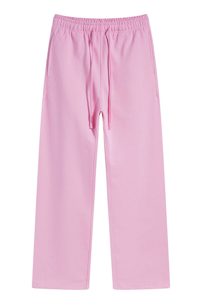 Premium 430GSM French Terry Solid-Color Sweatpants