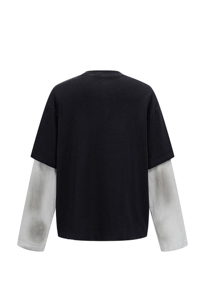 275GSM Washed Double-Layer Long-Sleeve Shirt