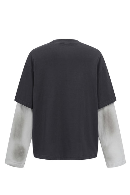 275GSM Washed Double-Layer Long-Sleeve Shirt