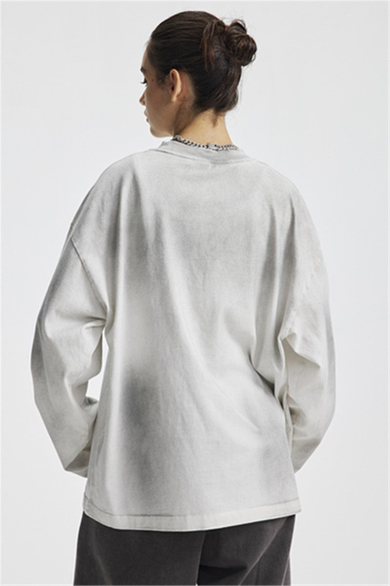 Premium 325GSM Spray-Washed Long-Sleeve Shirt