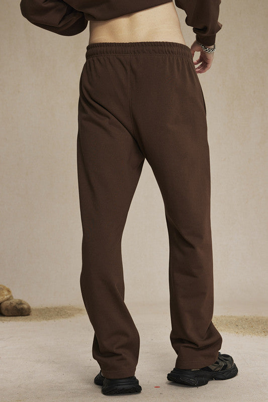Ultra-Soft 430GSM French Terry Solid Color Sweatpants – Durable Everyday Comfort
