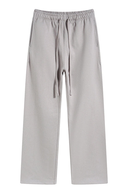 Ultra-Soft 430GSM French Terry Solid Color Sweatpants – Durable Everyday Comfort