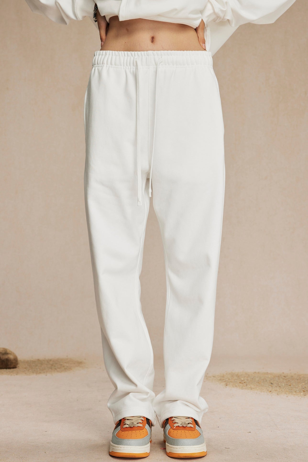 Premium 430GSM French Terry Solid-Color Sweatpants