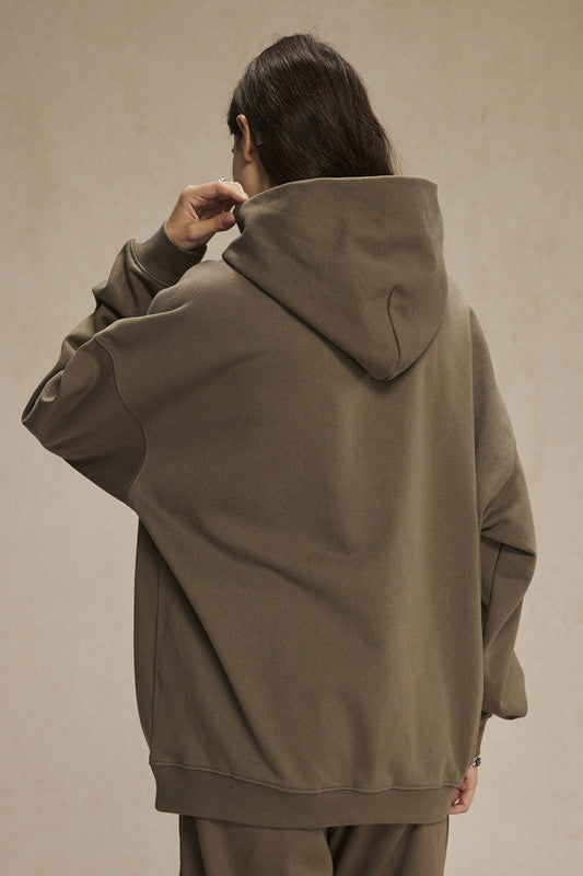 Premium 430GSM French Terry Hoodie – Solid Color