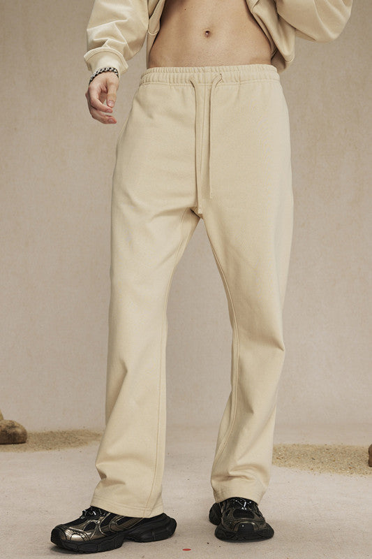 Premium 430GSM French Terry Solid-Color Sweatpants