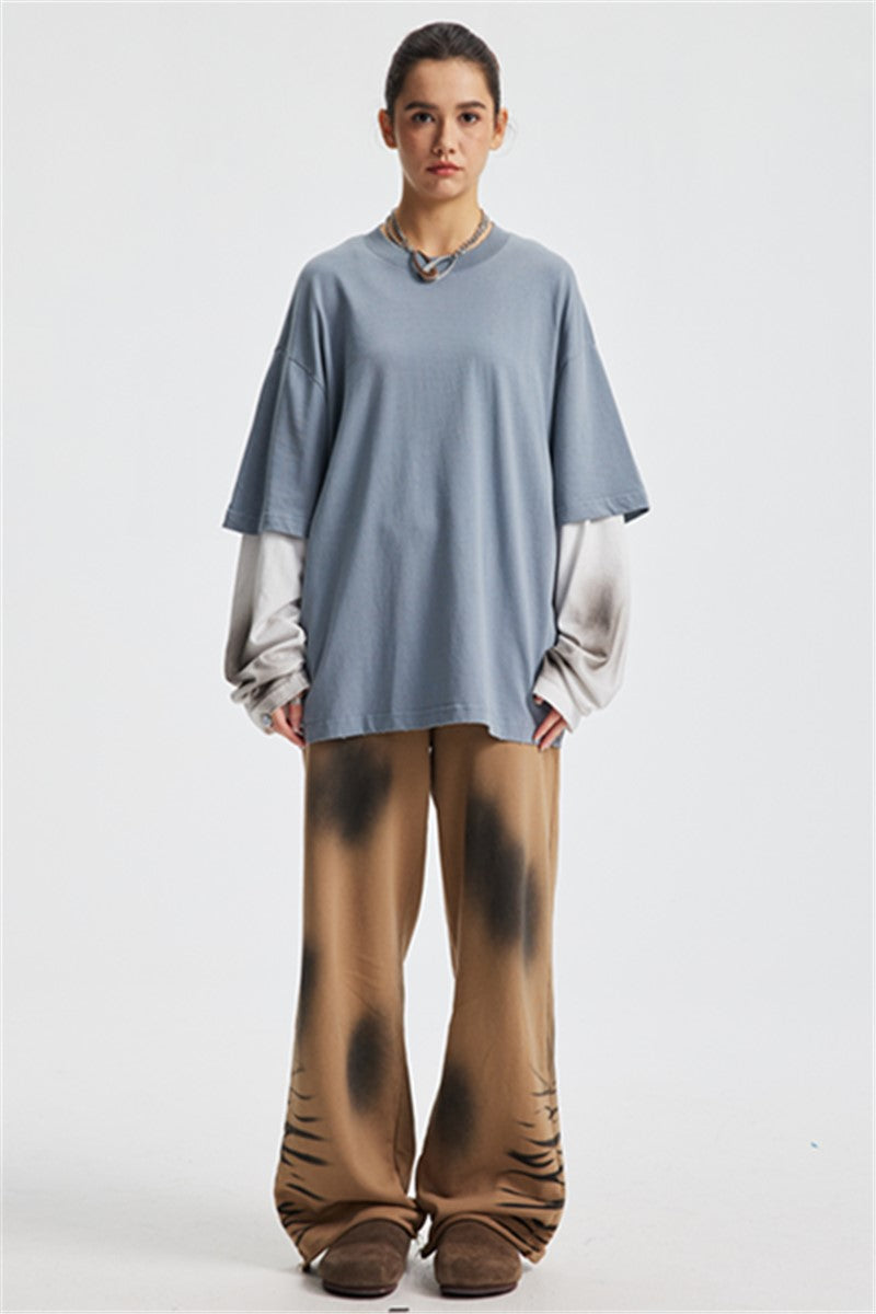 275GSM Washed Double-Layer Long-Sleeve Shirt