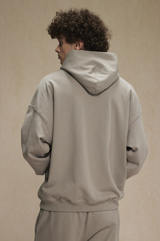 Premium 430GSM French Terry Hoodie – Solid Color