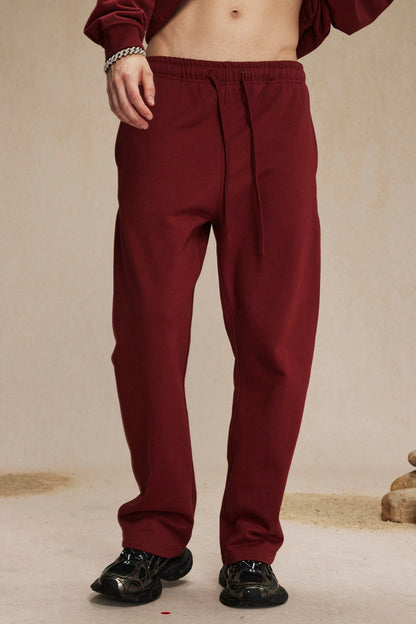 Ultra-Soft 430GSM French Terry Solid Color Sweatpants – Durable Everyday Comfort