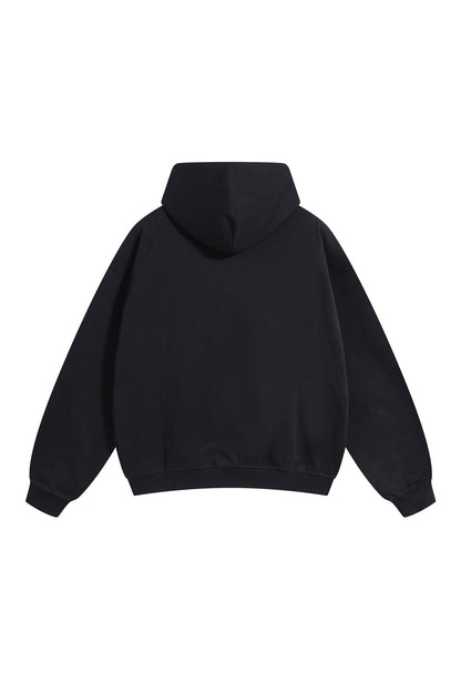 Premium 430GSM French Terry Hoodie – Solid Color