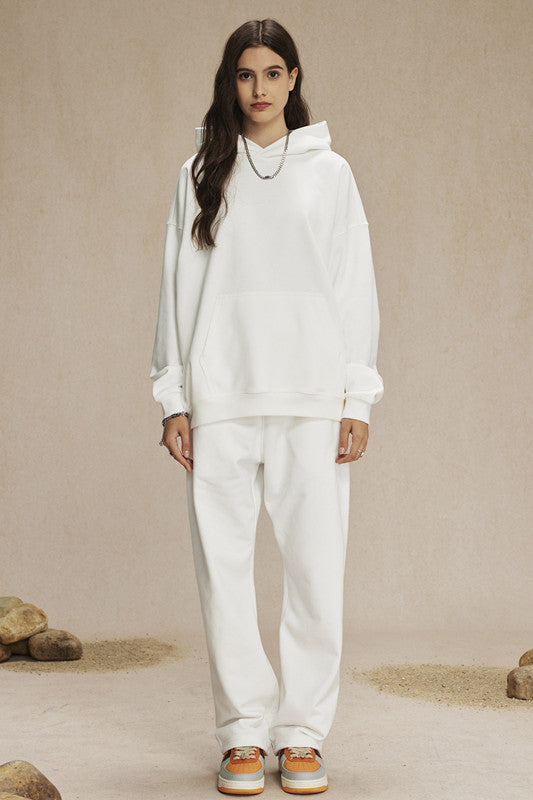 Premium 430GSM French Terry Solid-Color Sweatpants