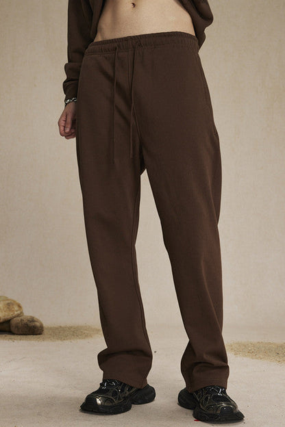 Ultra-Soft 430GSM French Terry Solid Color Sweatpants – Durable Everyday Comfort