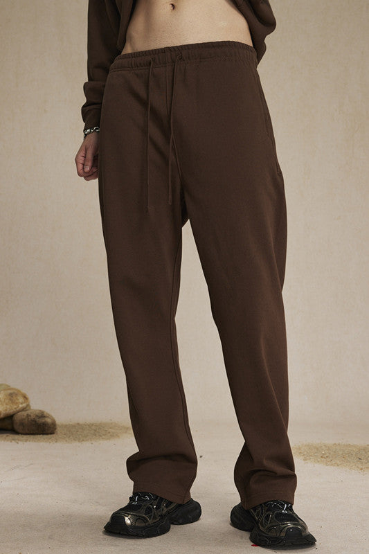 Premium 430GSM French Terry Solid-Color Sweatpants