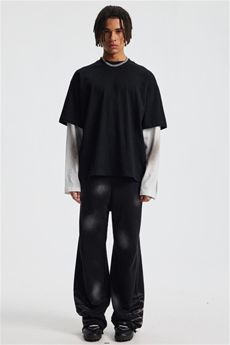 275GSM Washed Double-Layer Long-Sleeve Shirt