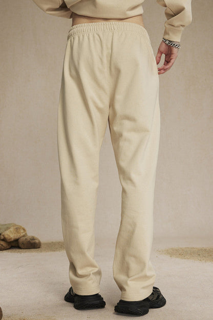 Ultra-Soft 430GSM French Terry Solid Color Sweatpants – Durable Everyday Comfort