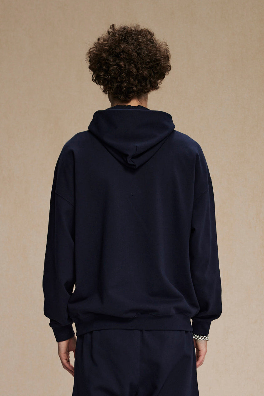 Premium 430GSM French Terry Hoodie – Solid Color
