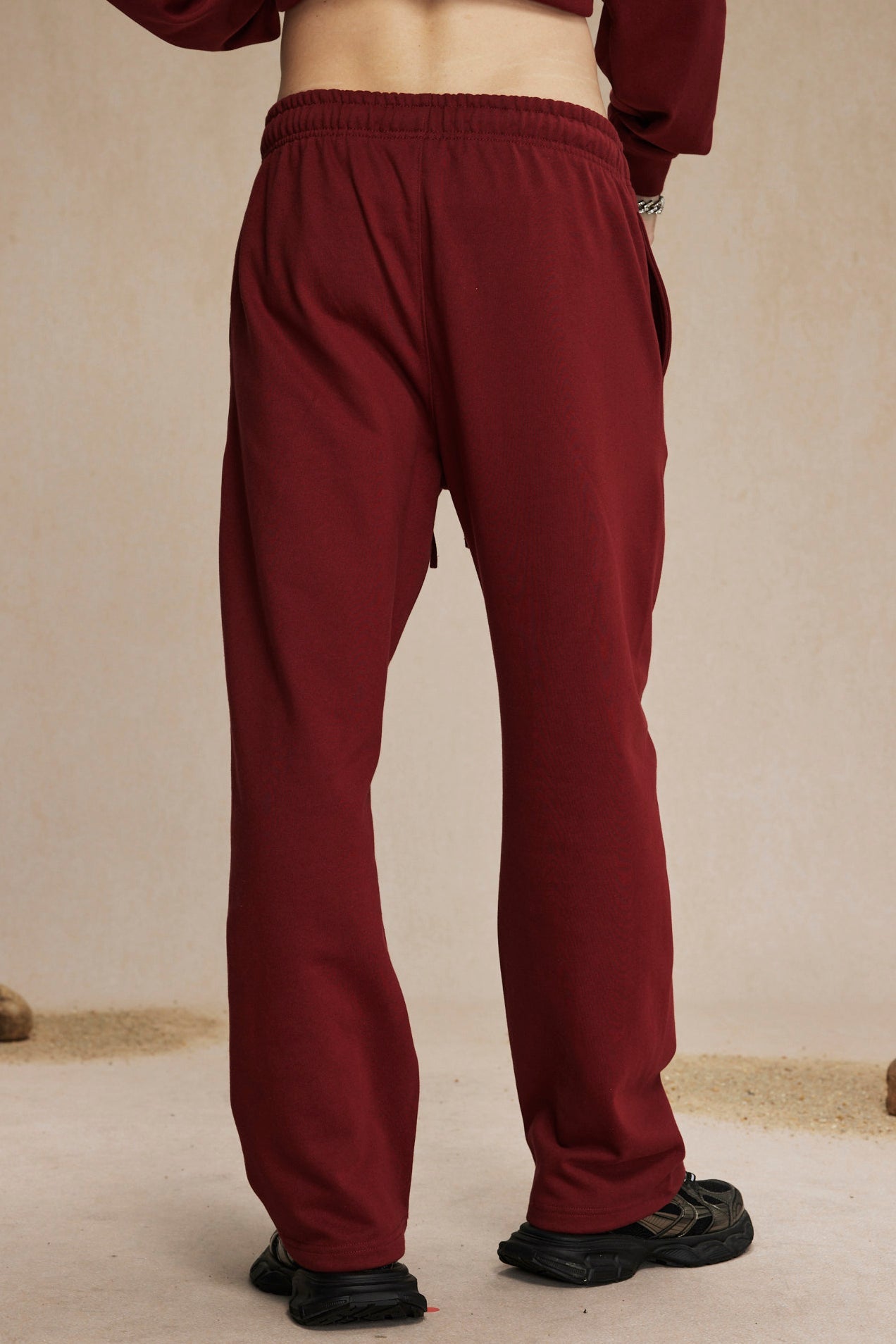 Premium 430GSM French Terry Solid-Color Sweatpants