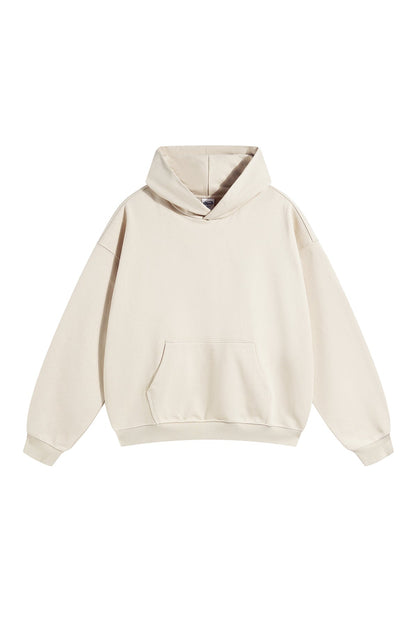 Premium 430GSM French Terry Hoodie – Solid Color