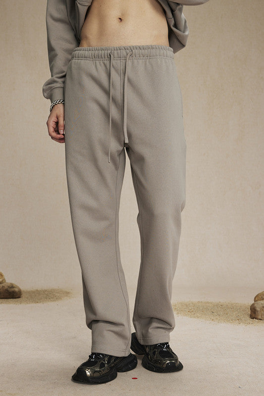 Premium 430GSM French Terry Solid-Color Sweatpants