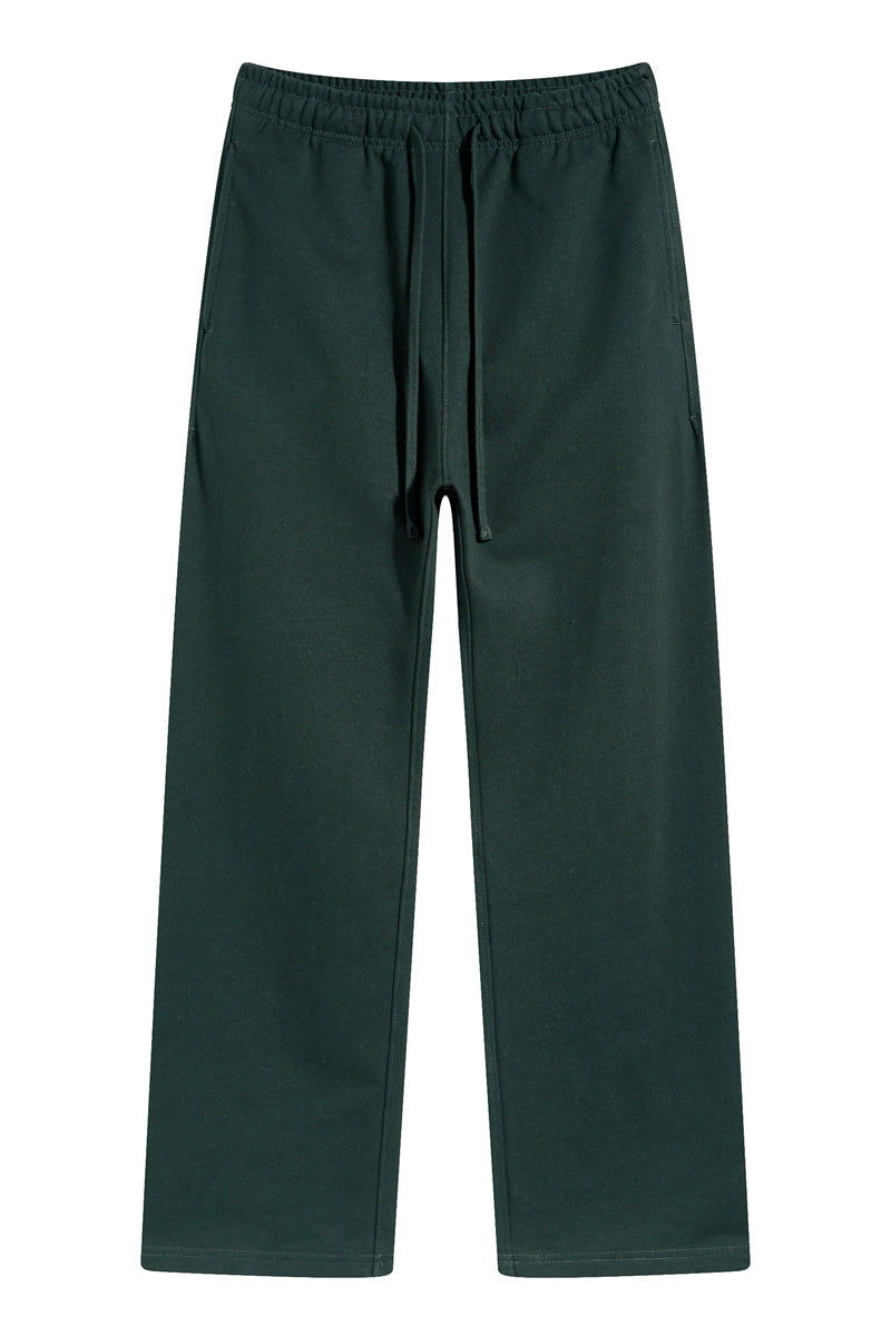 Ultra-Soft 430GSM French Terry Solid Color Sweatpants – Durable Everyday Comfort