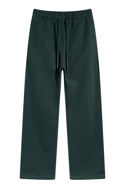 Ultra-Soft 430GSM French Terry Solid Color Sweatpants – Durable Everyday Comfort