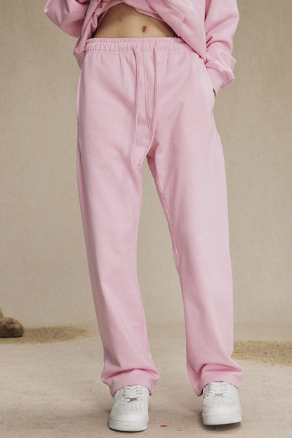 Premium 430GSM French Terry Solid-Color Sweatpants