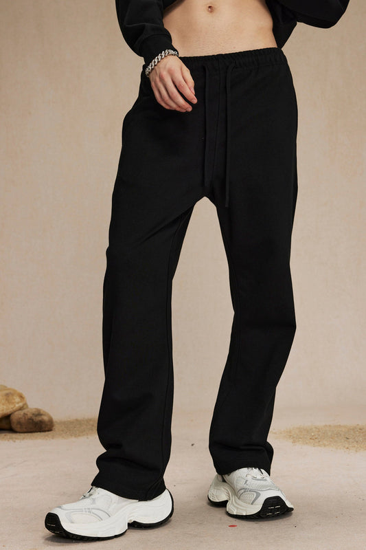 Premium 430GSM French Terry Solid-Color Sweatpants
